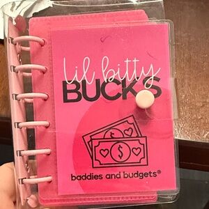 Lil Bitty Bucks Pink Budget Planner -